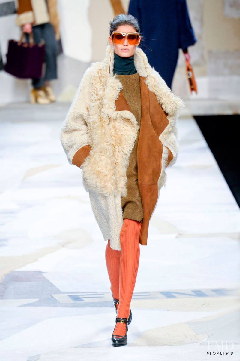 Bianca Balti featured in  the Fendi fashion show for Autumn/Winter 2011