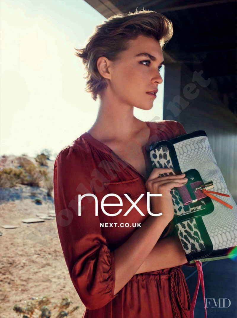 Arizona Muse featured in  the Next advertisement for Spring/Summer 2012