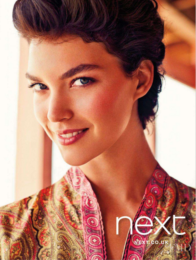 Arizona Muse featured in  the Next advertisement for Spring/Summer 2012