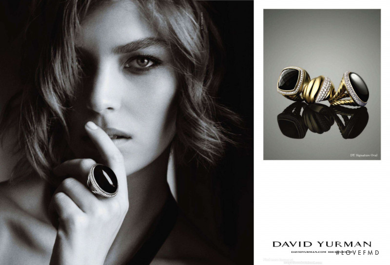 Arizona Muse featured in  the David Yurman advertisement for Autumn/Winter 2011