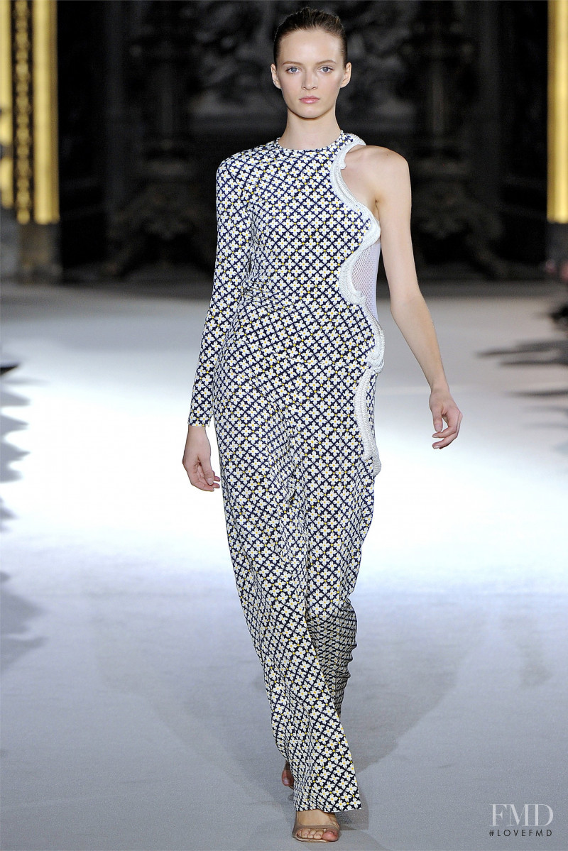 Daria Strokous featured in  the Stella McCartney fashion show for Spring/Summer 2012