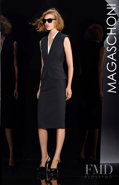 Arizona Muse featured in  the Magaschoni lookbook for Spring/Summer 2011