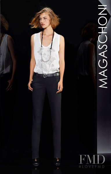 Arizona Muse featured in  the Magaschoni lookbook for Spring/Summer 2011