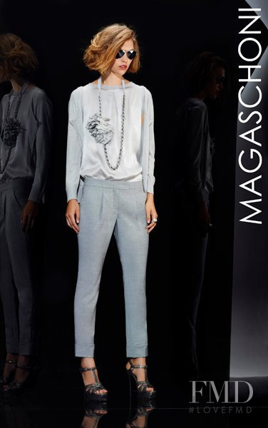 Arizona Muse featured in  the Magaschoni lookbook for Spring/Summer 2011