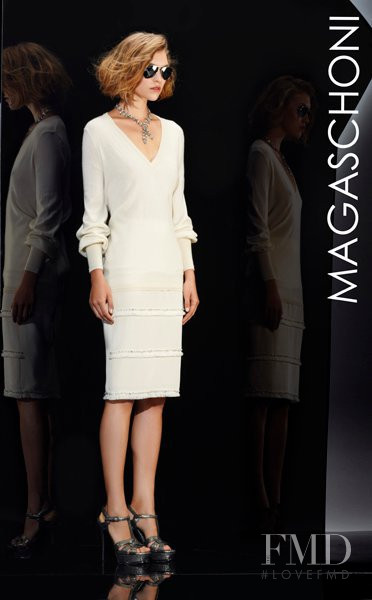 Arizona Muse featured in  the Magaschoni lookbook for Spring/Summer 2011