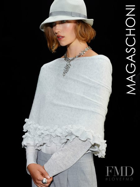 Arizona Muse featured in  the Magaschoni lookbook for Spring/Summer 2011