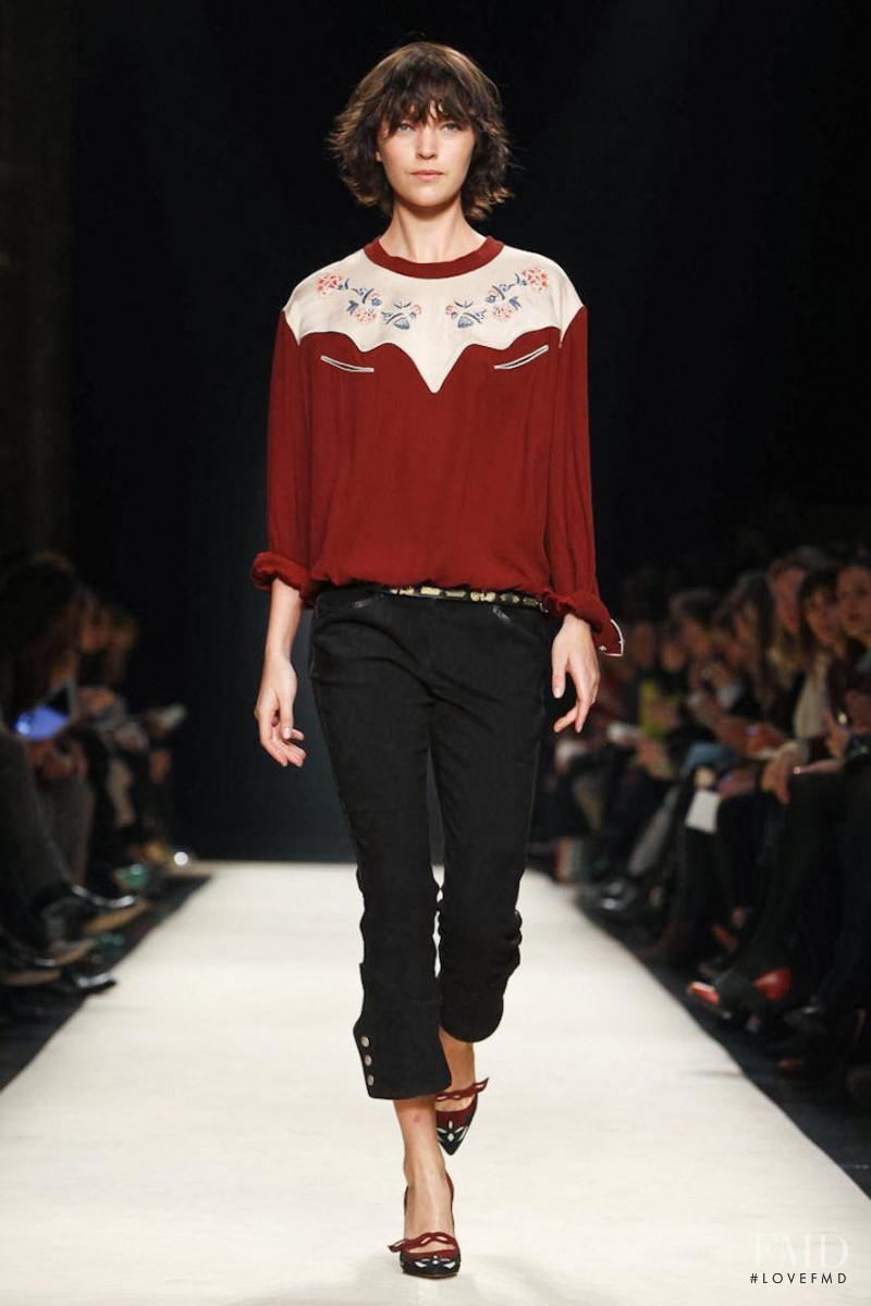 Arizona Muse featured in  the Isabel Marant fashion show for Autumn/Winter 2012