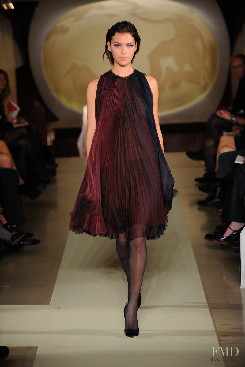 Arizona Muse featured in  the Genny fashion show for Autumn/Winter 2012