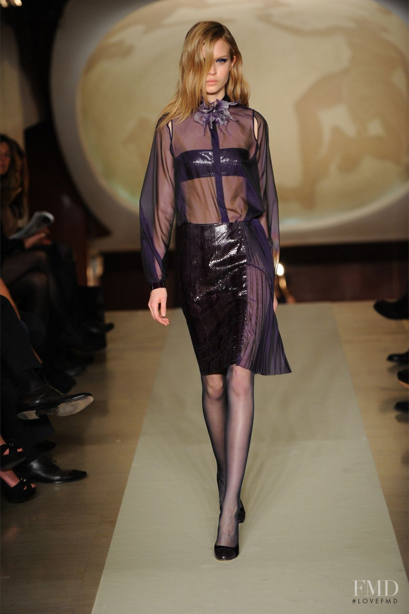 Josephine Skriver featured in  the Genny fashion show for Autumn/Winter 2012