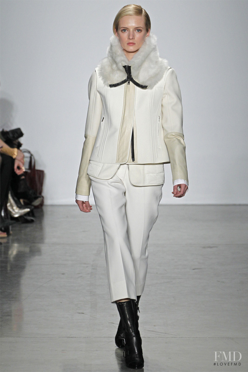 Daria Strokous featured in  the Reed Krakoff fashion show for Autumn/Winter 2012