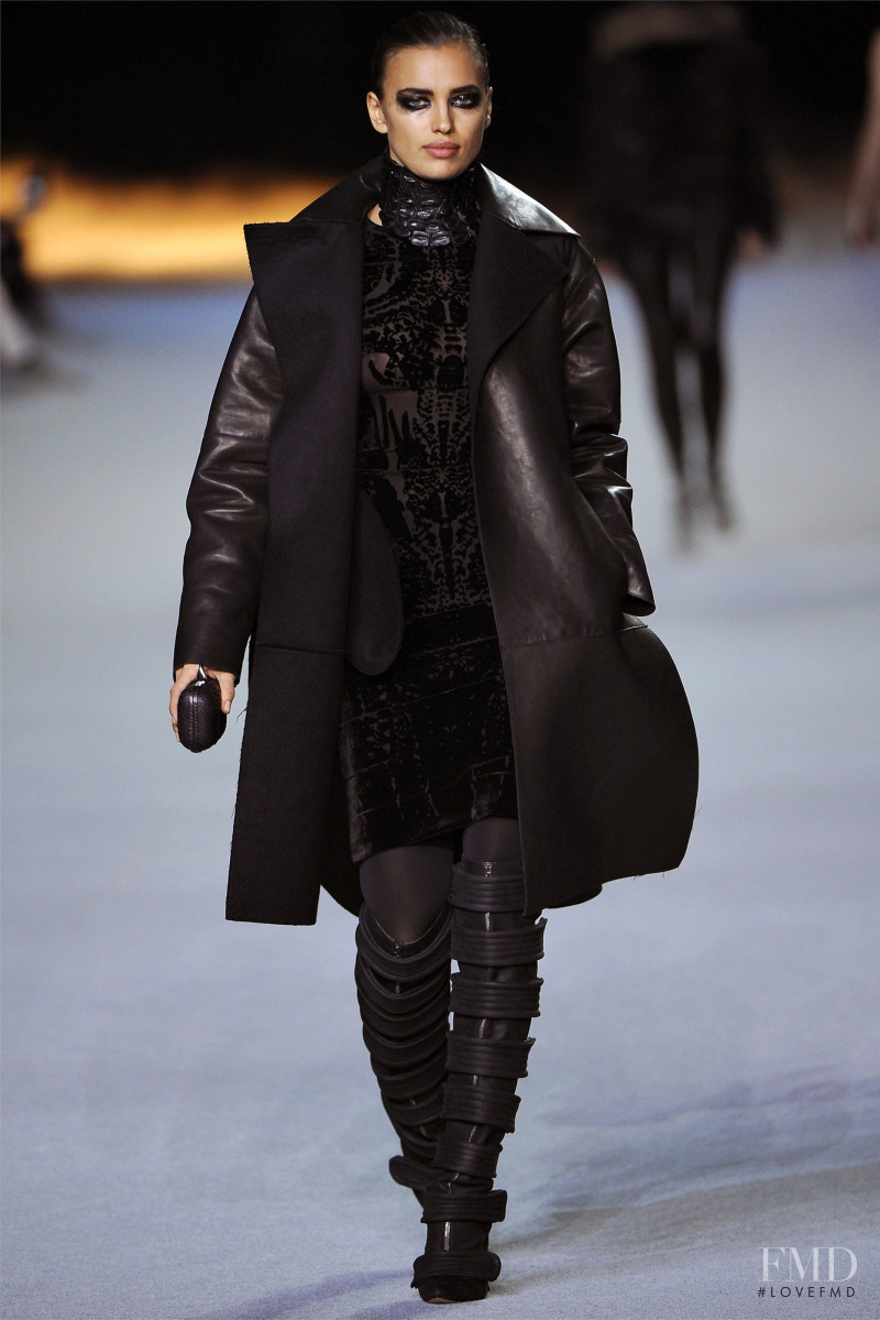 Irina Shayk featured in  the Yeezy fashion show for Autumn/Winter 2012