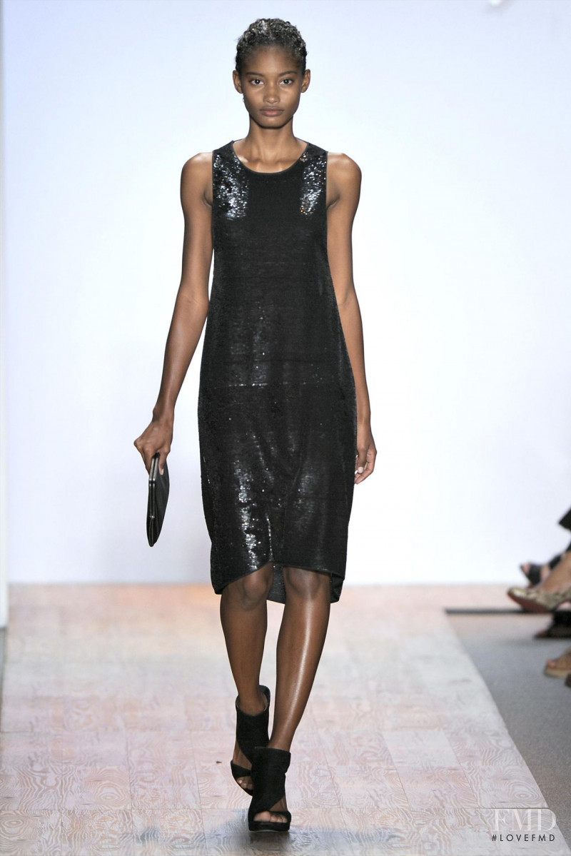Melodie Monrose featured in  the Max Azria fashion show for Spring/Summer 2011