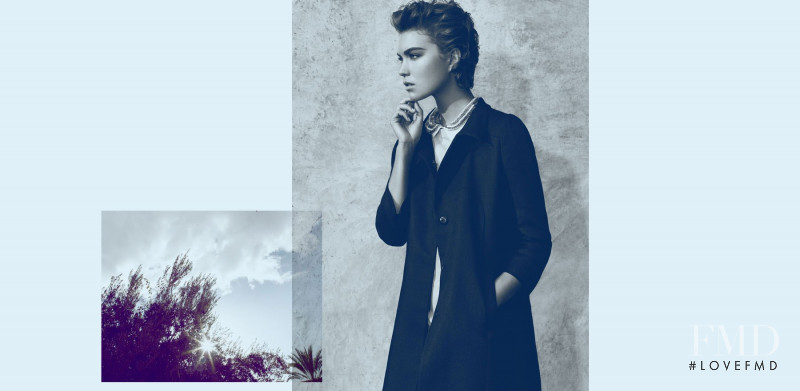 Arizona Muse featured in  the Massimo Dutti lookbook for Spring/Summer 2012