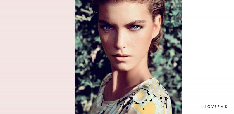 Arizona Muse featured in  the Massimo Dutti lookbook for Spring/Summer 2012