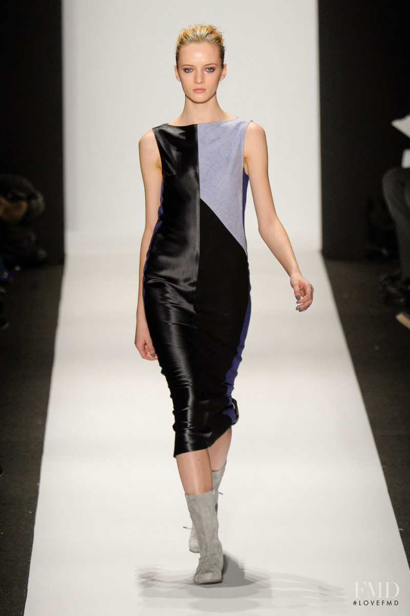 Daria Strokous featured in  the Narciso Rodriguez fashion show for Autumn/Winter 2011