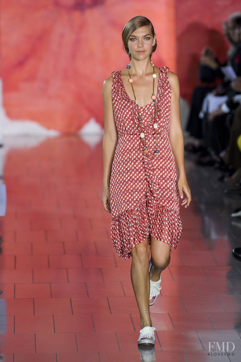 Arizona Muse featured in  the Tory Burch fashion show for Spring/Summer 2012