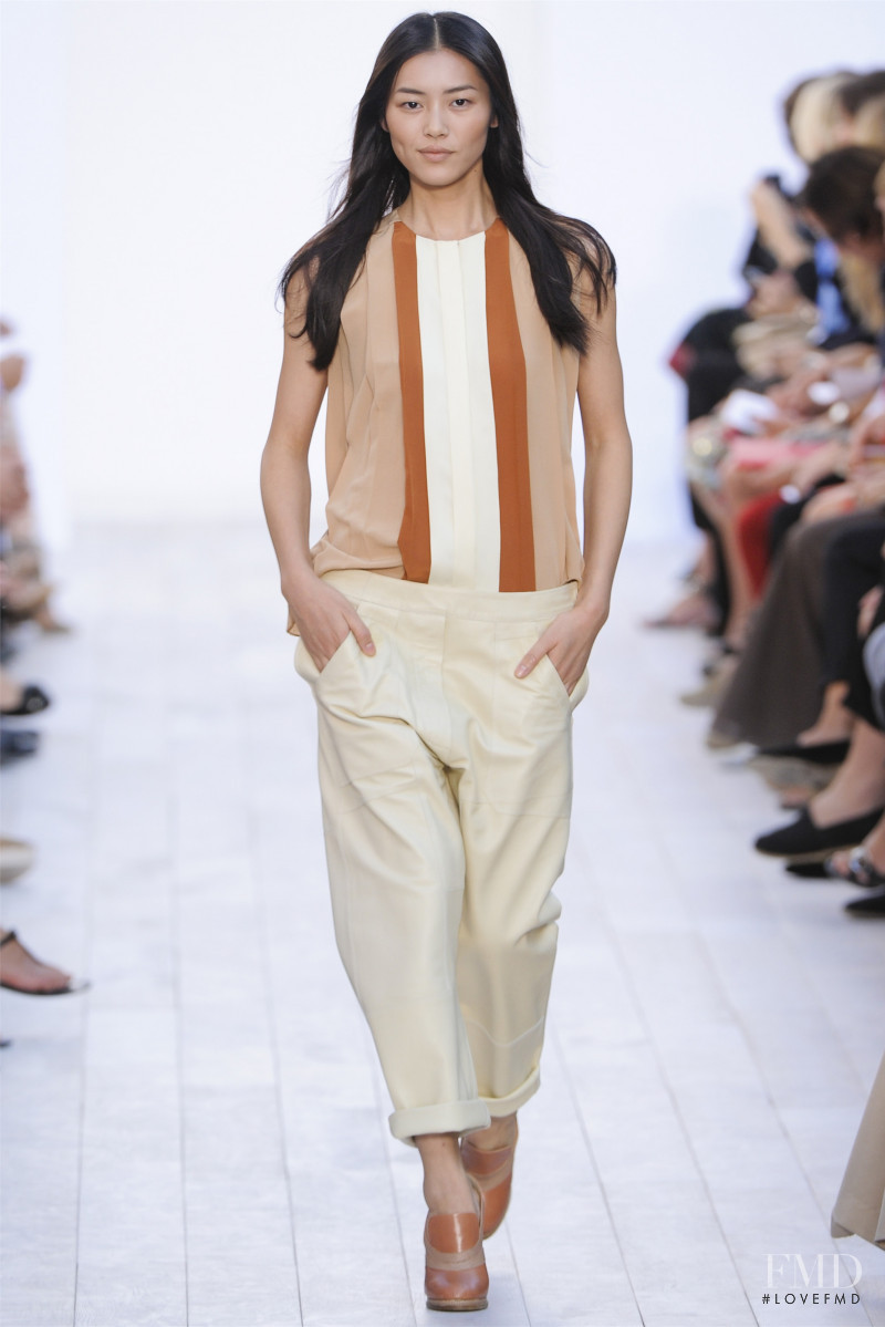 Liu Wen featured in  the Chloe fashion show for Spring/Summer 2012