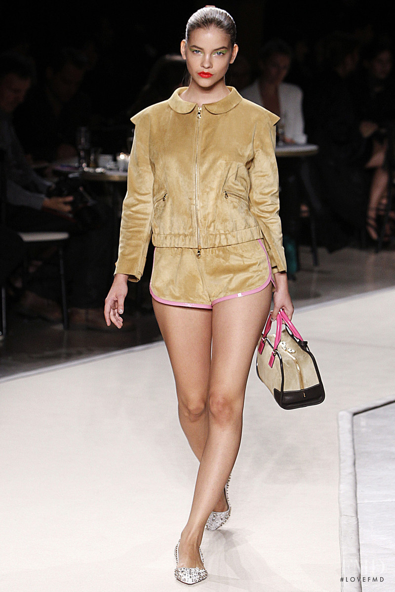 Barbara Palvin featured in  the Loewe fashion show for Spring/Summer 2011