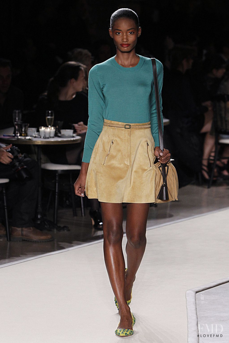 Melodie Monrose featured in  the Loewe fashion show for Spring/Summer 2011