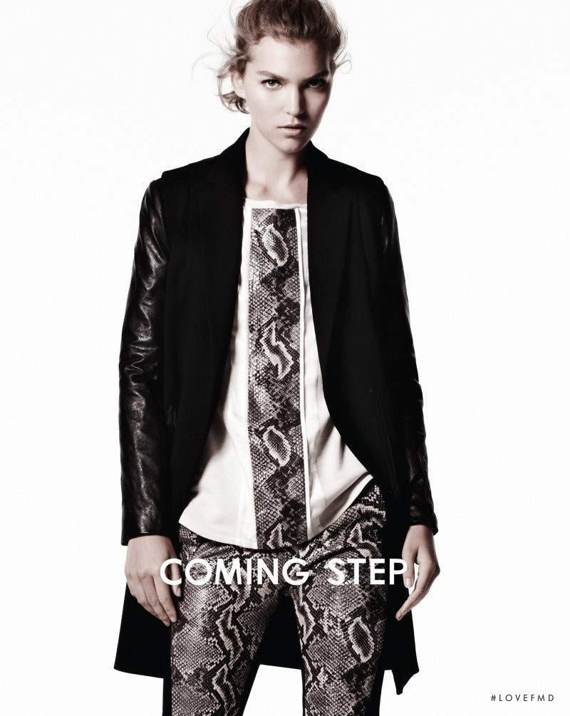 Arizona Muse featured in  the Coming Step advertisement for Autumn/Winter 2011