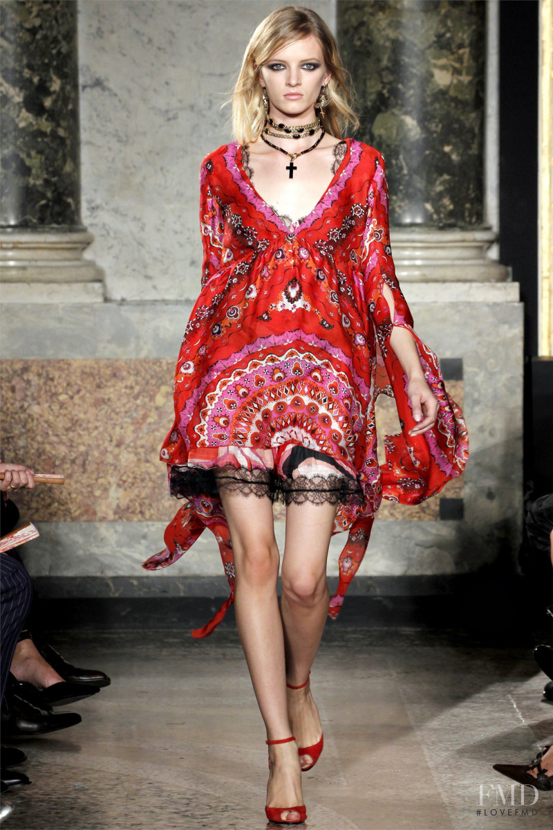 Daria Strokous featured in  the Pucci fashion show for Spring/Summer 2012