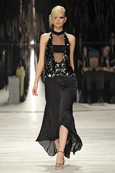 Daphne Groeneveld featured in  the Iceberg fashion show for Spring/Summer 2012