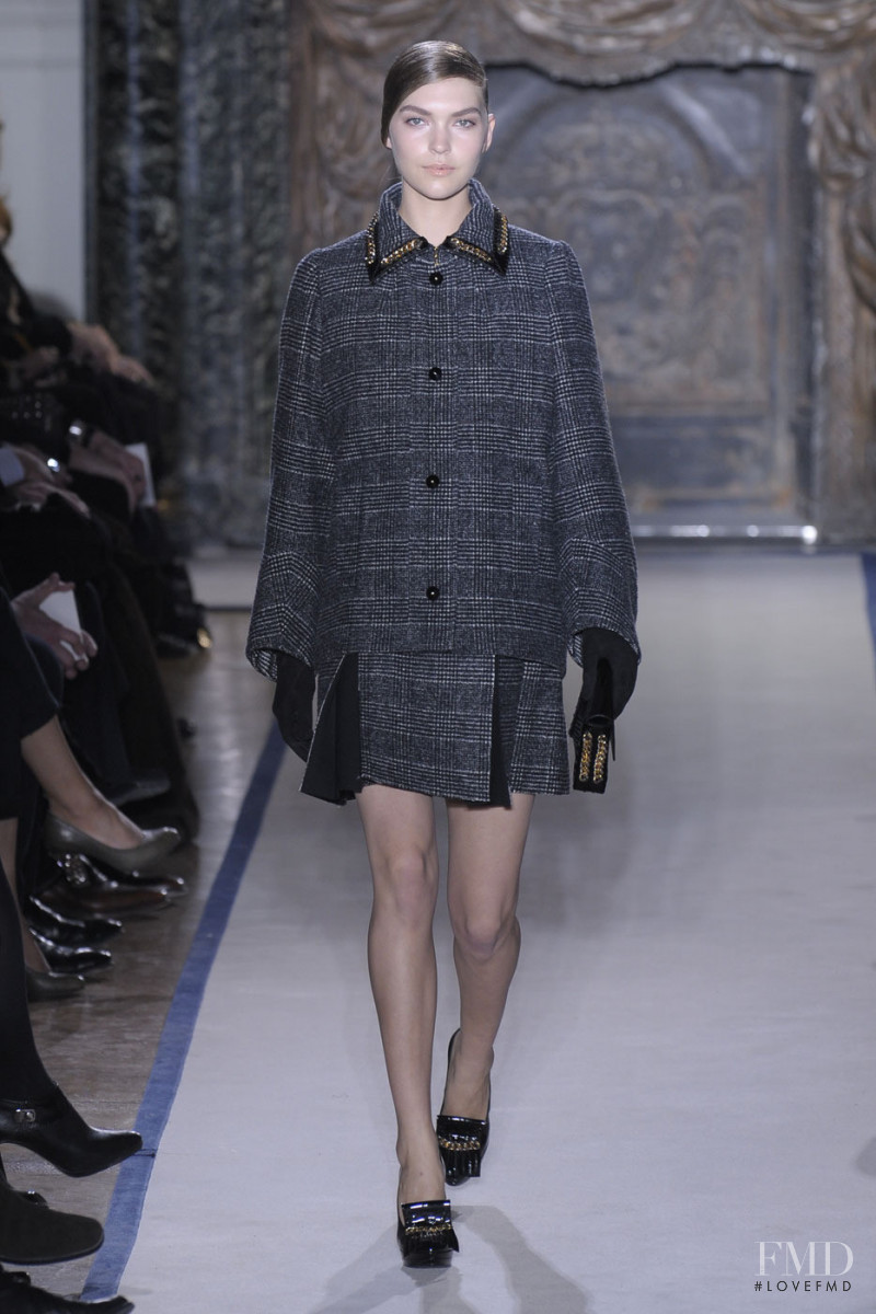 Arizona Muse featured in  the Saint Laurent fashion show for Autumn/Winter 2011