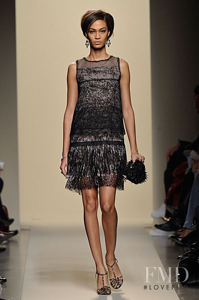 Joan Smalls featured in  the Bottega Veneta fashion show for Autumn/Winter 2011