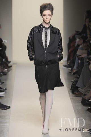 Mariacarla Boscono featured in  the Bottega Veneta fashion show for Autumn/Winter 2011