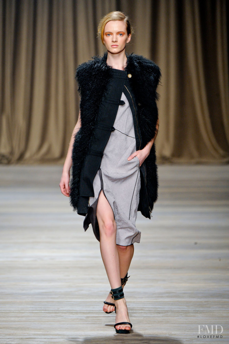 Daria Strokous featured in  the Iceberg fashion show for Autumn/Winter 2011