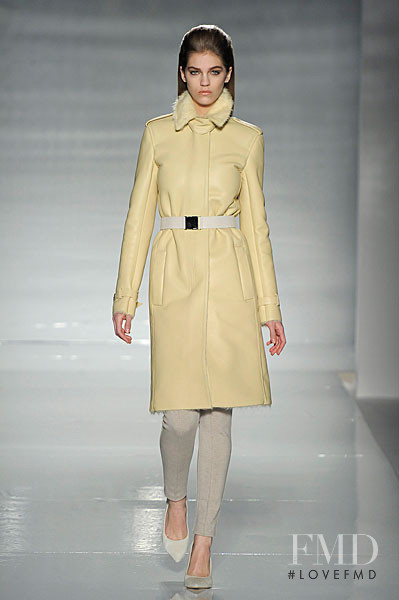 Samantha Gradoville featured in  the Max Mara fashion show for Autumn/Winter 2011