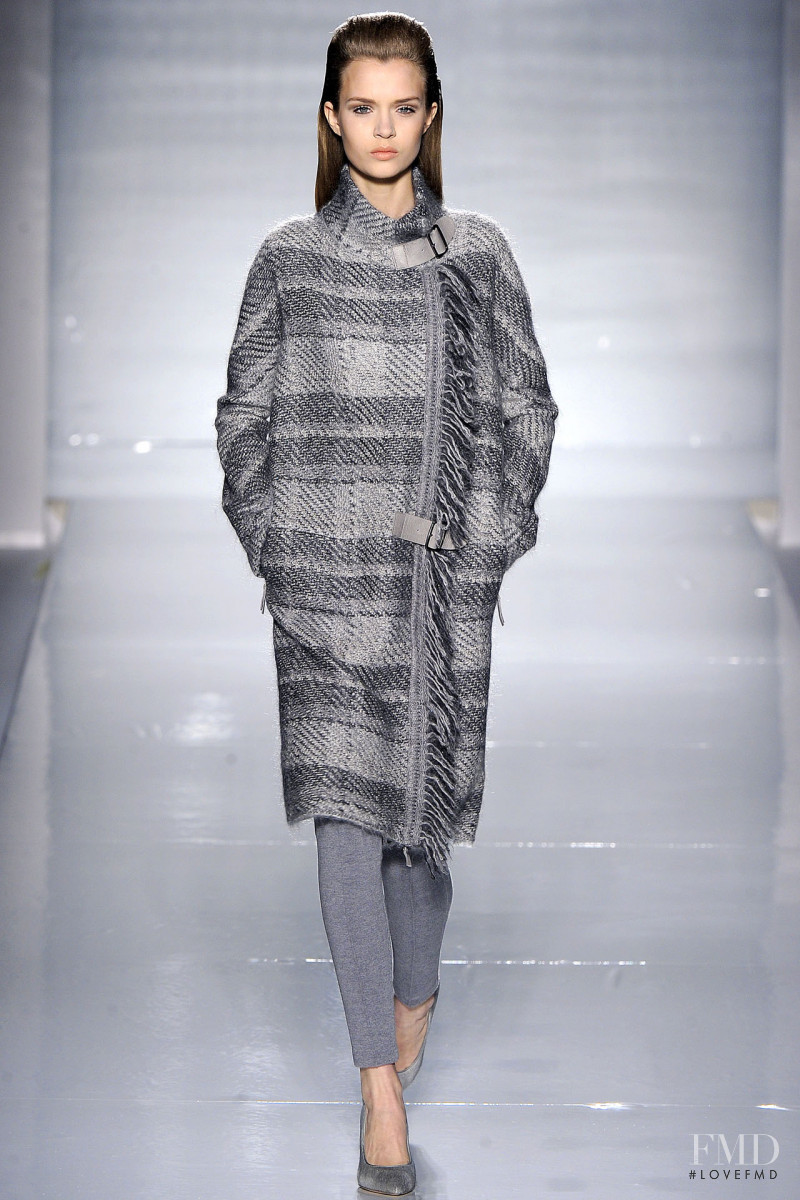 Josephine Skriver featured in  the Max Mara fashion show for Autumn/Winter 2011