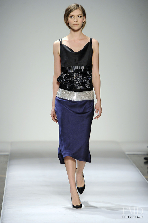 Arizona Muse featured in  the Gianfranco Ferré fashion show for Autumn/Winter 2011