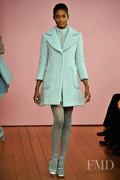 Melodie Monrose featured in  the Philosophy di Lorenzo Serafini fashion show for Autumn/Winter 2011