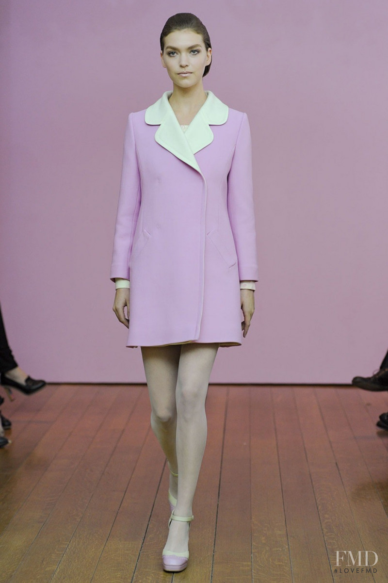 Arizona Muse featured in  the Philosophy di Lorenzo Serafini fashion show for Autumn/Winter 2011