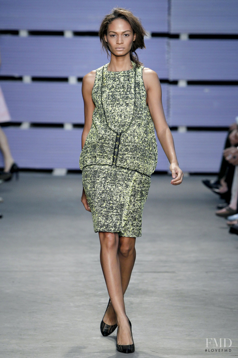 Joan Smalls featured in  the Proenza Schouler fashion show for Spring/Summer 2011