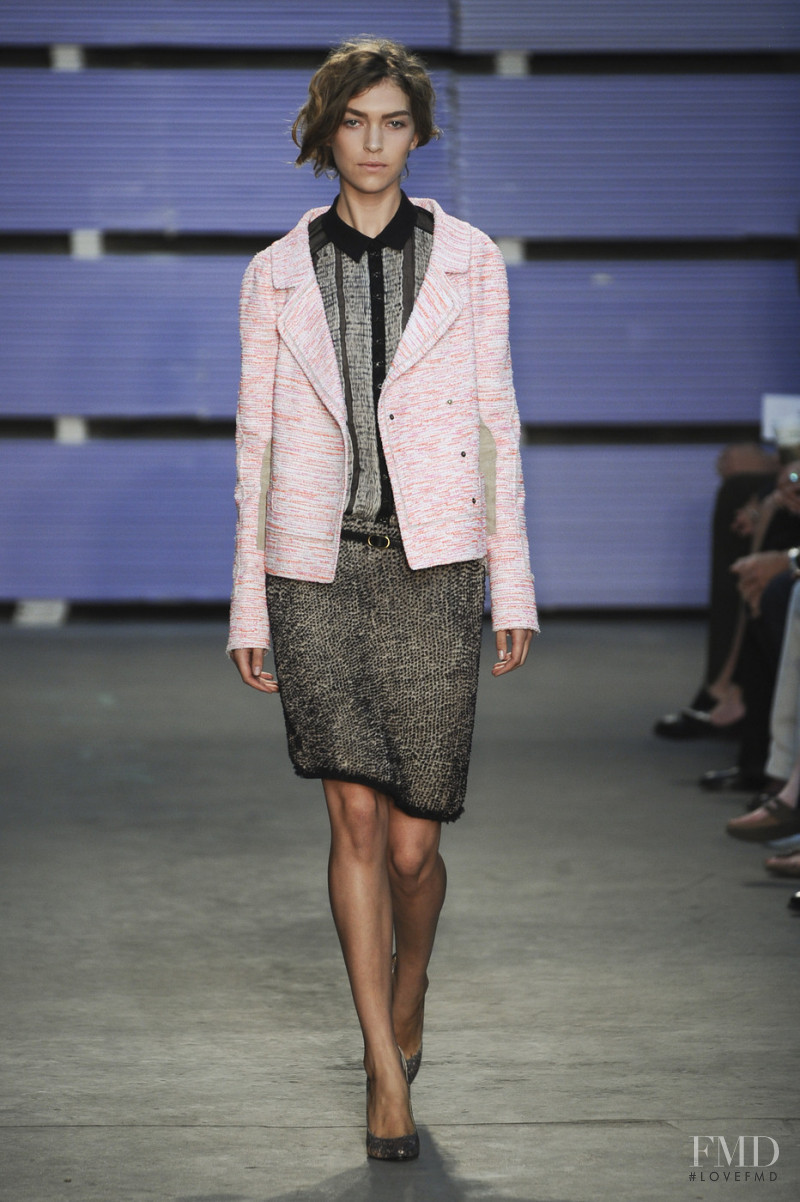 Arizona Muse featured in  the Proenza Schouler fashion show for Spring/Summer 2011