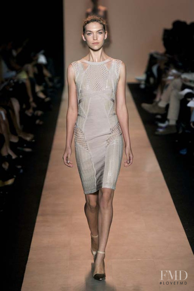Arizona Muse featured in  the Herve Leger fashion show for Spring/Summer 2011