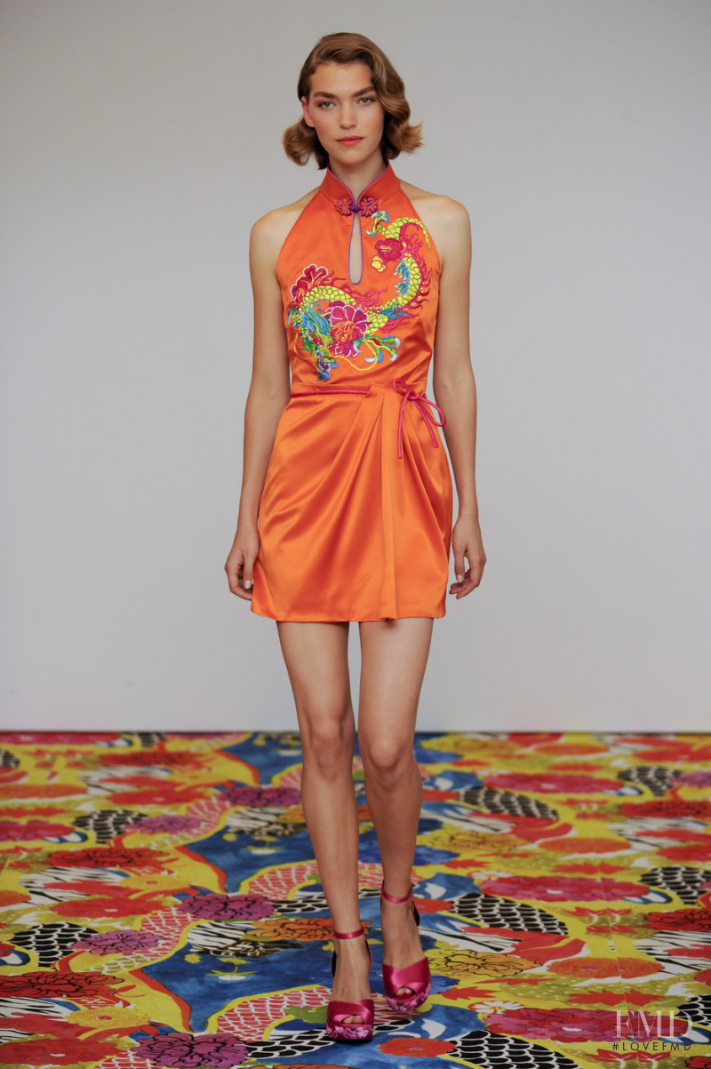Arizona Muse featured in  the Philosophy di Lorenzo Serafini fashion show for Spring/Summer 2011