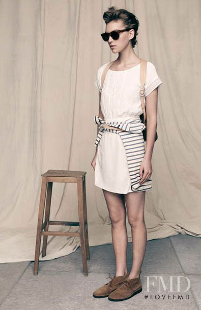 Arizona Muse featured in  the Madewell lookbook for Spring/Summer 2011