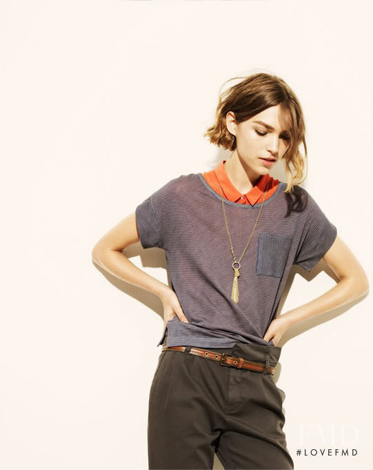 Arizona Muse featured in  the Madewell lookbook for Spring/Summer 2011