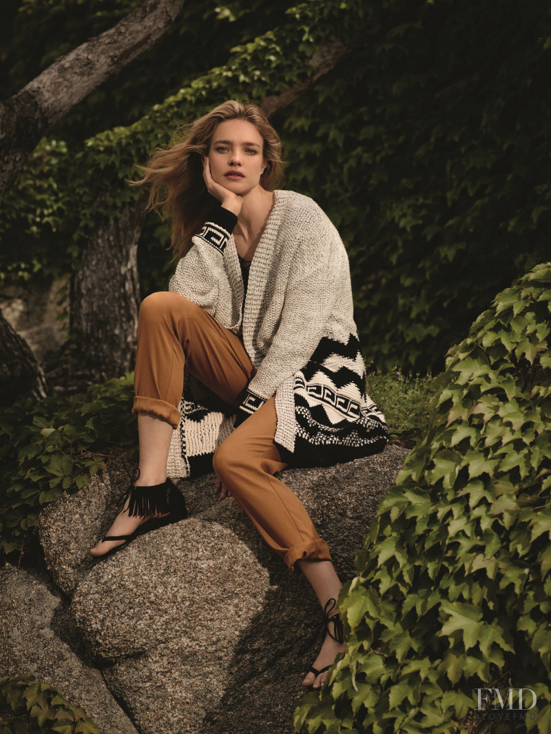 Natalia Vodianova featured in  the Etam Clothing advertisement for Autumn/Winter 2015