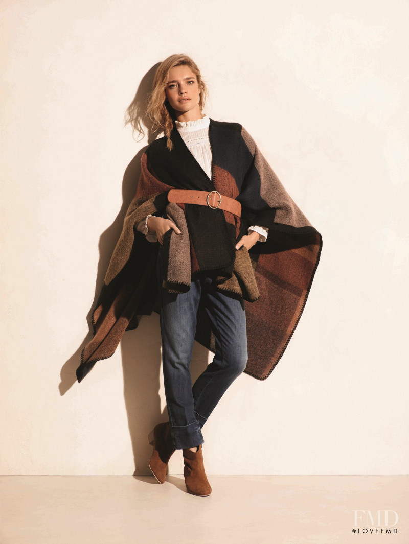 Natalia Vodianova featured in  the Etam Clothing advertisement for Autumn/Winter 2015