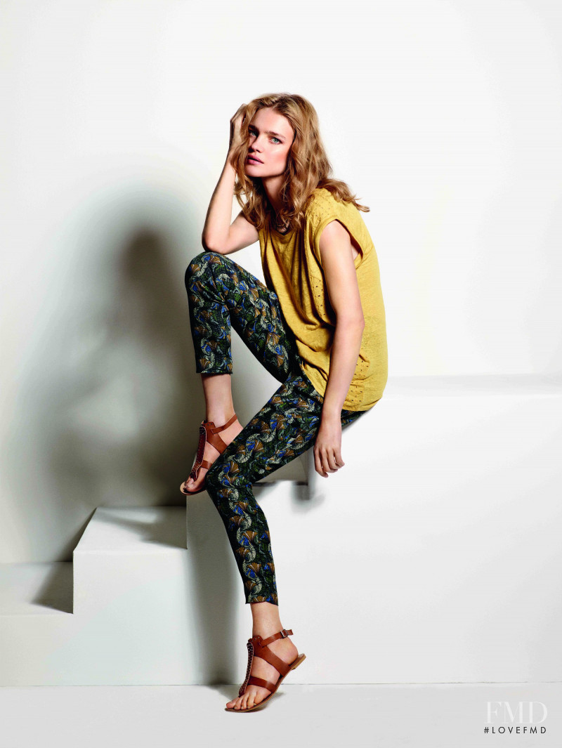 Natalia Vodianova featured in  the Etam Clothing catalogue for Spring/Summer 2015