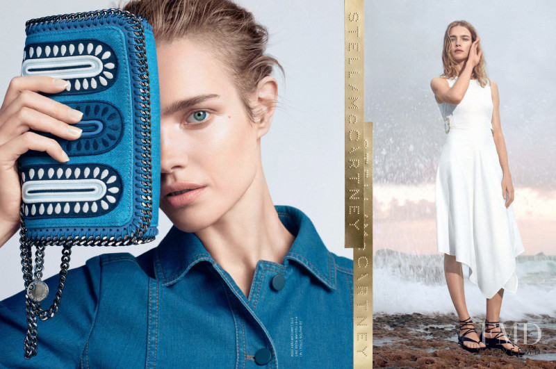 Natalia Vodianova featured in  the Stella McCartney advertisement for Spring/Summer 2015