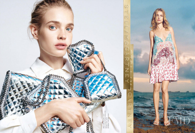 Natalia Vodianova featured in  the Stella McCartney advertisement for Spring/Summer 2015