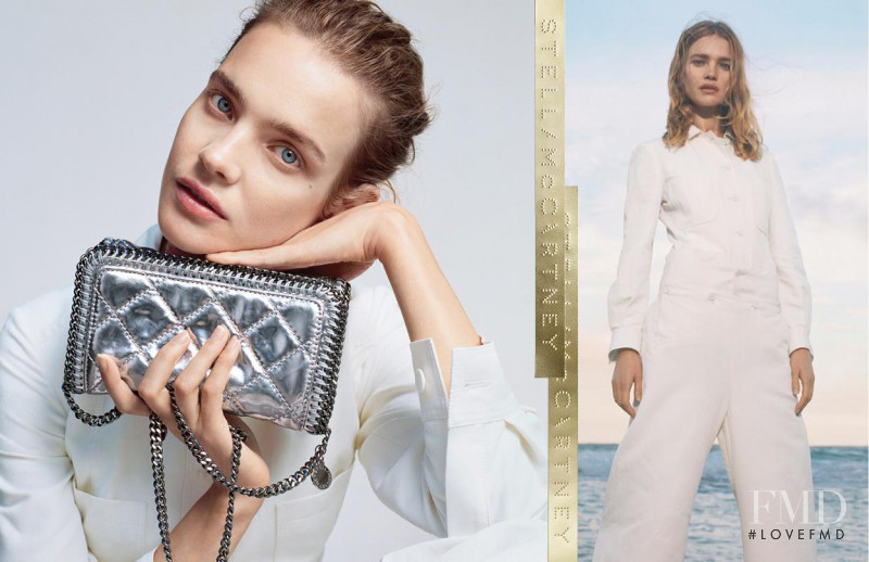 Natalia Vodianova featured in  the Stella McCartney advertisement for Spring/Summer 2015