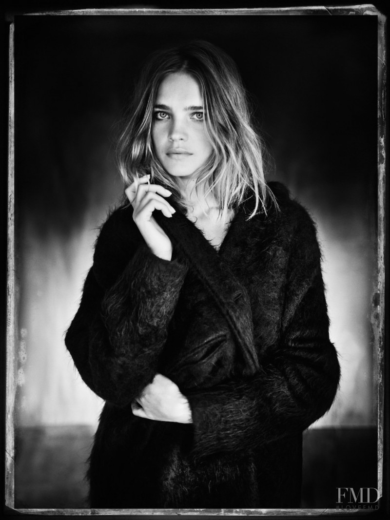 Natalia Vodianova featured in  the Aspesi advertisement for Autumn/Winter 2014