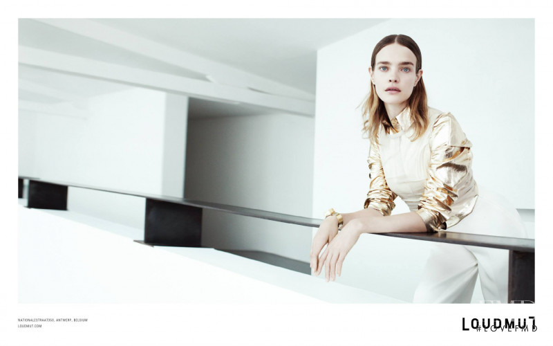 Natalia Vodianova featured in  the Loudmut advertisement for Autumn/Winter 2013