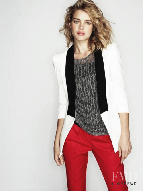 Natalia Vodianova featured in  the Etam Clothing lookbook for Autumn/Winter 2012